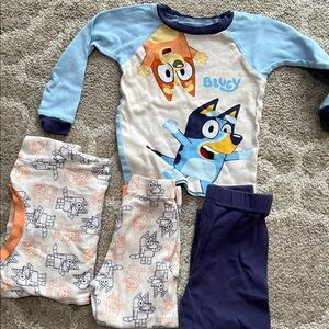 Bluey toddler snug-fit pjs